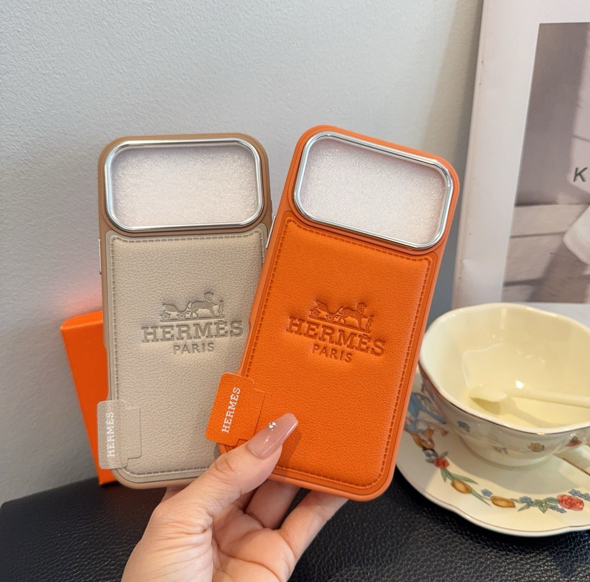 Hermès Starry Series Full-Wrap iPhone Case