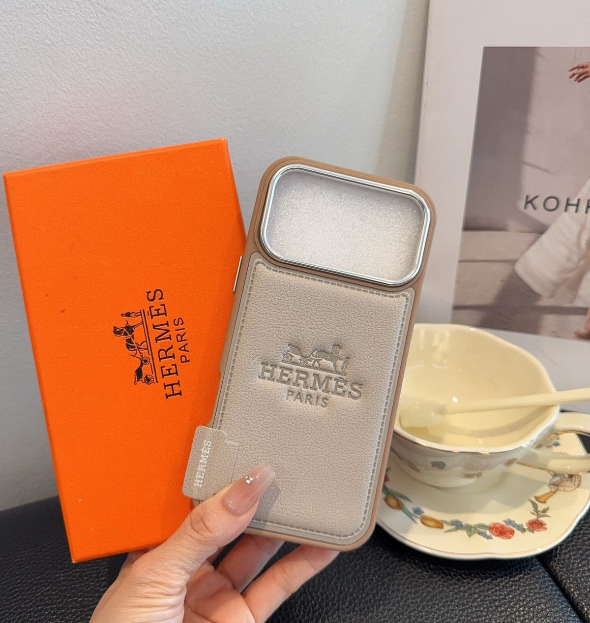 Hermès Starry Series Full-Wrap iPhone Case